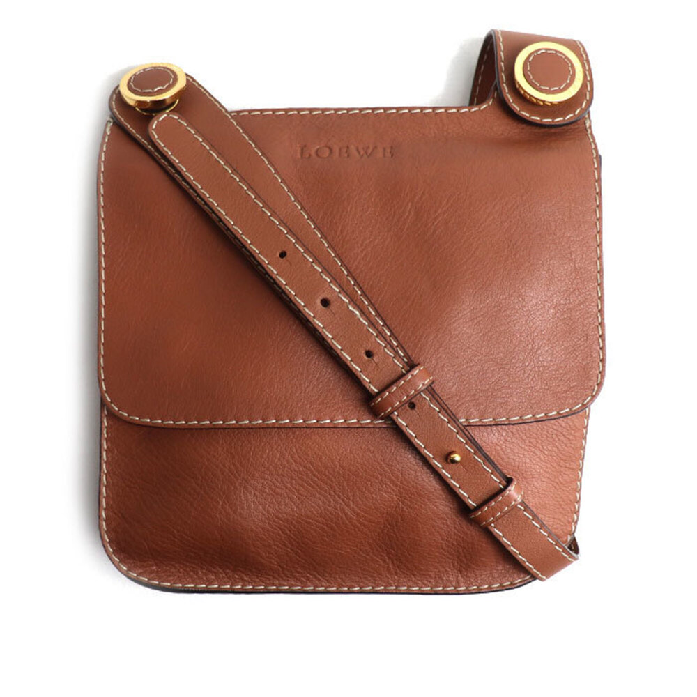 LOEWE shoulder bag, brown, for women.